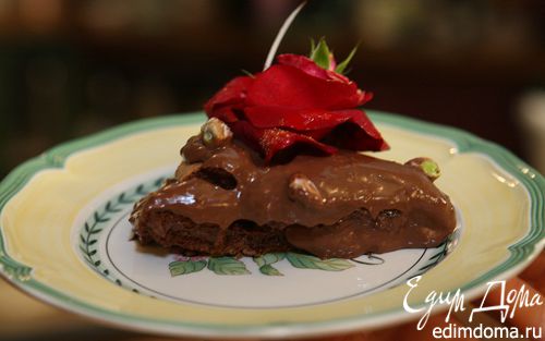 Рецепт Торт из шоколадных меренг с шоколадным кремом