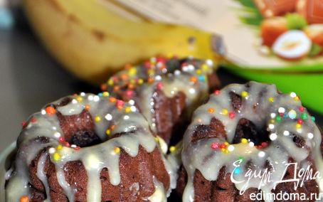 Рецепт Бананово-шоколадные кексы