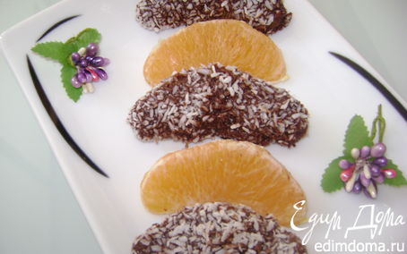 Рецепт Апельсины в шоколаде
