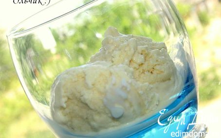 Рецепт Грушевое мороженое с апельсиновым флером