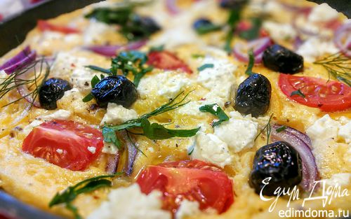        (Greek-Salad-Omelette) 