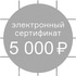 Сертификат в магазин бытовой техники