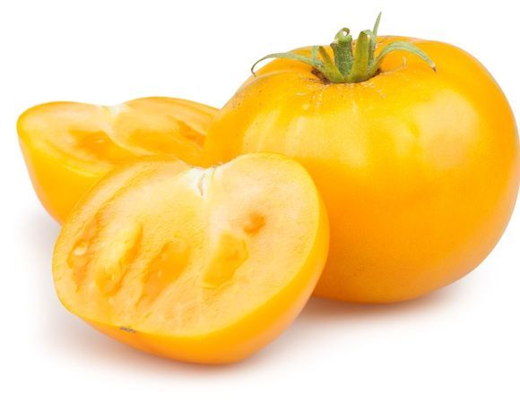 Желтые помидоры дольками на зиму