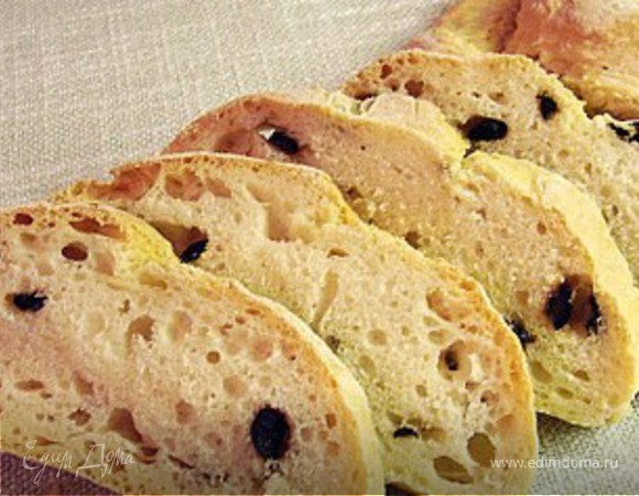 Чабатта(Ciabatta)итальянский белый хлеб