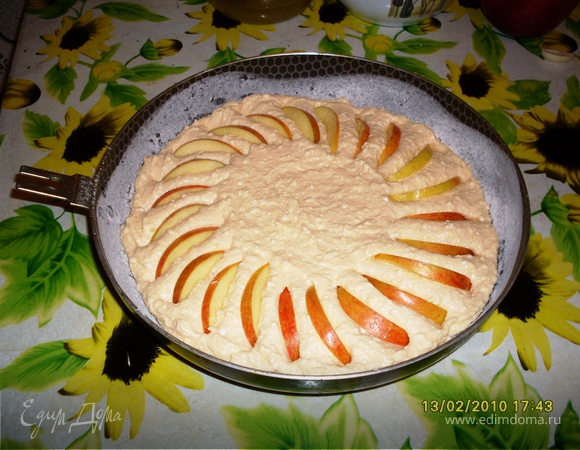Творожная запеканка с яблоками, пошаговый рецепт с фото