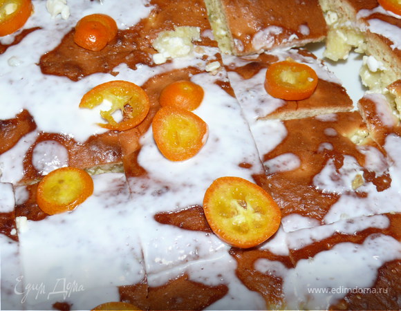 Домашний творожный пирог, пошаговый рецепт с фото
