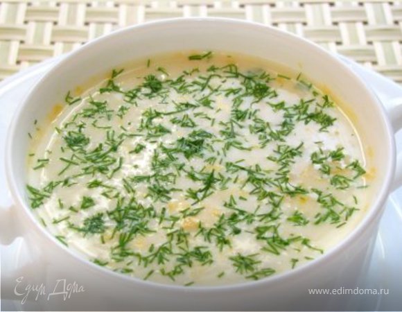 Сырный суп 1