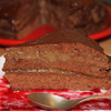 Торт шоколадный с кофейным кремом и ромовой