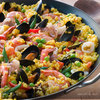 Рис с морепродуктами и овощами