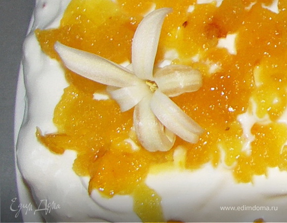 Торт "Цветок айвы"