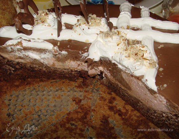Торт "Шоколад с начинкой"