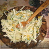 Картофельный салат с чесночным крем-соусом