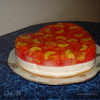 Бисквитно-суфлейно-желейный тортик