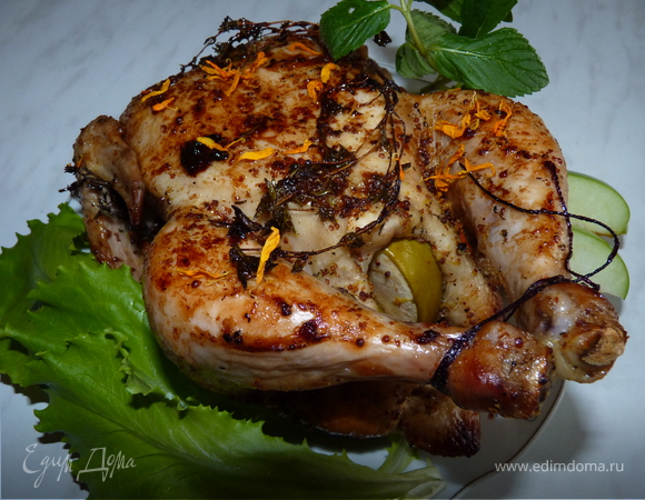 Запеченная курица с кунжутом - рецепт, как приготовить, пошаговая инструкция с фотографиями