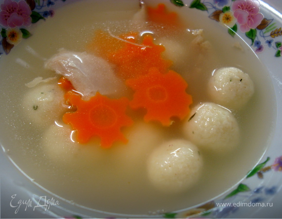 Клецки из манки для супа рецепт приготовления пошагово с фото