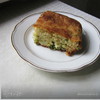 Быстрый заливной пирог с зеленым луком и яйцом