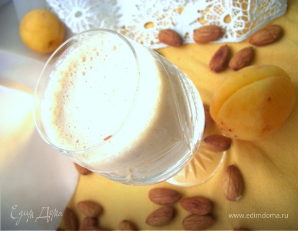 Кремовый коктейль с миндалем и абрикосом для Ольги♥Ч