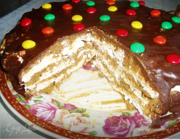 Зефирный торт “Любимчик»