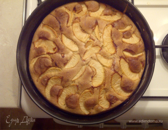 Шарлотка или любимый яблочный пирог моих мужчин))