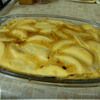 Пирог с яблоками, сельдереем и сушеной грушей