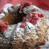 Рождественский миндальный кекс с брусникой (конкурс Tescoma)
