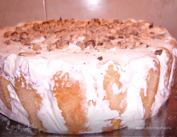 Торт мороженое"Снежная Королева" для Снежинки Татьяны