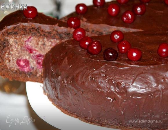Торт Пьяная вишня в шоколаде – пошаговый рецепт с фото приготовления в домашних условиях
