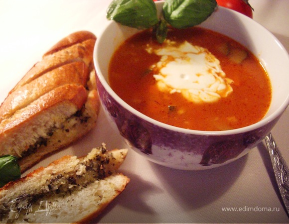 Зимний помидорный суп