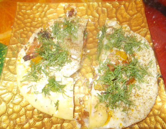 Яичница по-болгарски на завтрак