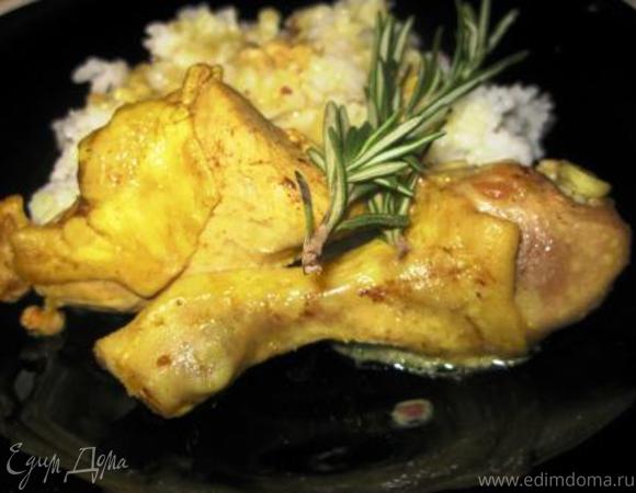 Ароматная курица в сливочно-ореховом соусе