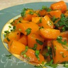 Карамелизованная морковь с лимоном и зеленью