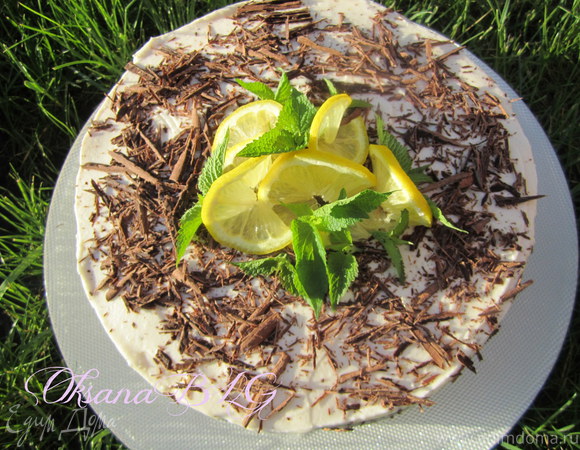 Торт "Воздушный, с шоколадно-лимонным вкусом"