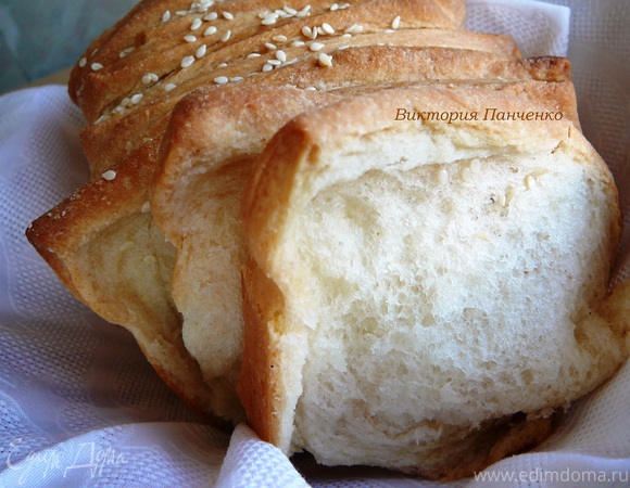 Итальянский молочный хлеб "Аккордеон" (Pane al latte "Fisarmonica")