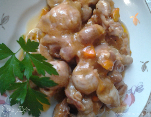 Куриные желудки в мультиварке – пошаговый рецепт приготовления с фото