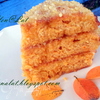 Морковный пирог с лимоном "Пышный"