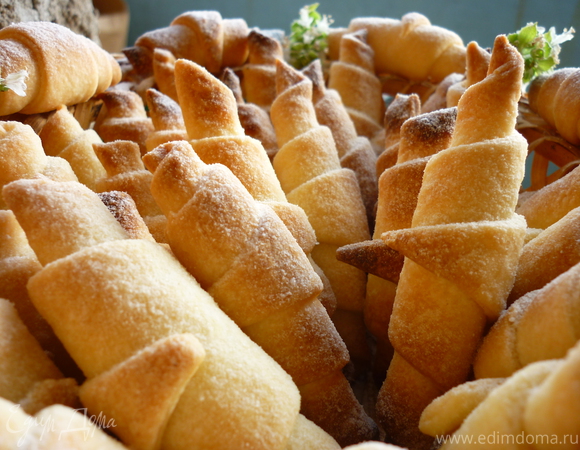 Ореховые рогалики - Рецепт вкусного печенья от Бабушки Эммы