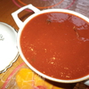 Несложный способ приготовления томатного сока (соуса)+бонус (фрикадельки с брынзой)