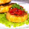 Картофельно-рыбные крокеты с томатной сальсой