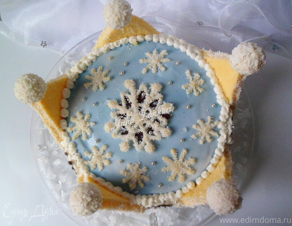 Рецепт торта снежная королева с фото пошагово