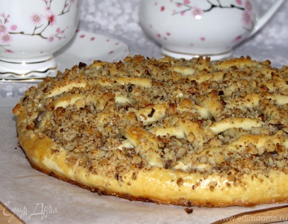 Венгерский ореховый пирог с яблоками