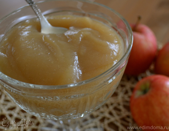 Нежное яблочное пюре | Домашняя кулинария