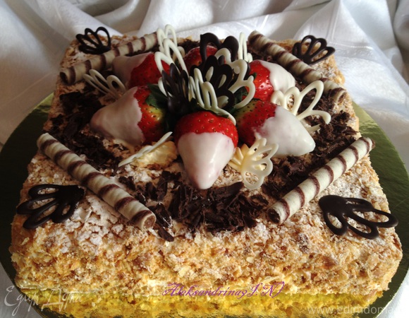 Торт "Наполеон праздничный"
