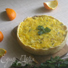 Апельсиново-мятный чизкейк "Апрель" (Orange et au fromage la menthe «Avril»)