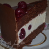 Вишневый торт-суфле "Лиза, с днем рождения!"