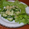 Салат из зеленого лука "Дачный"