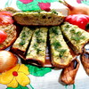 Ароматный хлебушек и гренки с чесночно-сырным припеком