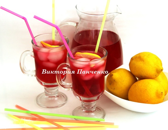 Клюквено-лимонный напиток ("Прохладительные напитки")