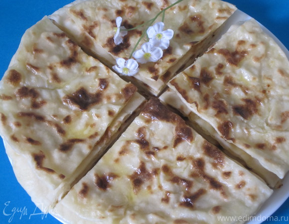 Хычины с сыром – пошаговый рецепт приготовления с фото