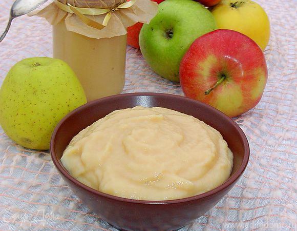 Рецепт яблочного пюре «Неженка» на зиму