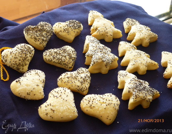 Песочное печенье на сметане — рецепты | Дзен